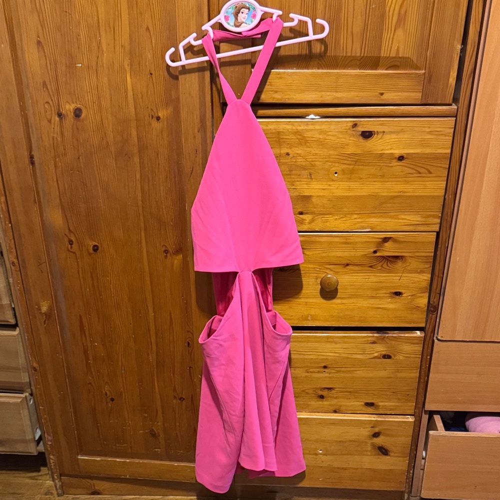 Guess Pink Halter Dress